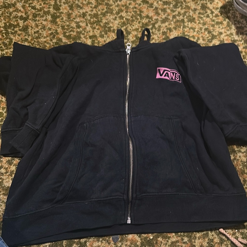 Black Vans hoodie